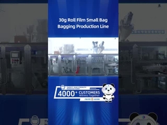 30g Roll Film Bagging Line Produksi Untuk Agrochemical Formulasi Powder Granule dan produk cair