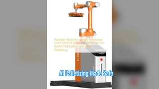 Sistem Keamanan Cerdas Mesin Palletizer AI