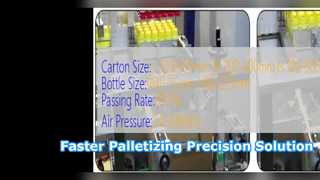 Mesin Palletizer Otomatis untuk Produk Botol