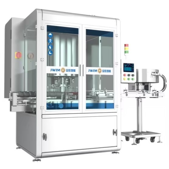 8 Kepala Mesin Penutup Otomatis FX-8AS 4.0KW 100ml-1L High Speed Pick And Place