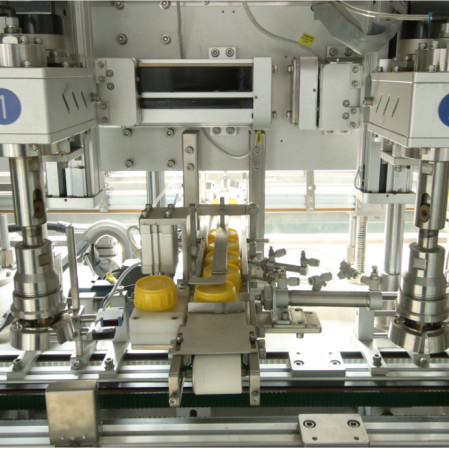 Twin Head Automatic Follow Type Capping Machine FXG-2E 2500BPH Mesin penutup tipe FG-2E 2500BPH