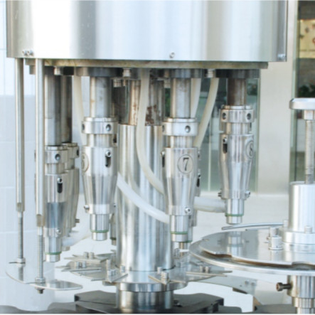 8000 BPH YG-8AS Mesin Tutup Rotary Otomatis 80ml-1000ml Dengan 8 Kepala