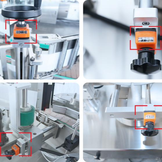 30L Drums Double Sides Sticker Labeling Machine Untuk Botol Bulat TN-200LDS 2500BPH
