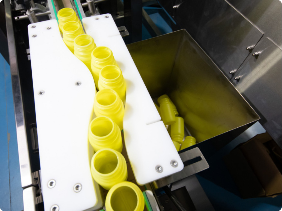Robot Botol Unscrambler Mesin LP-200EH Cepat Botol Ukuran Switch 50-1000ml