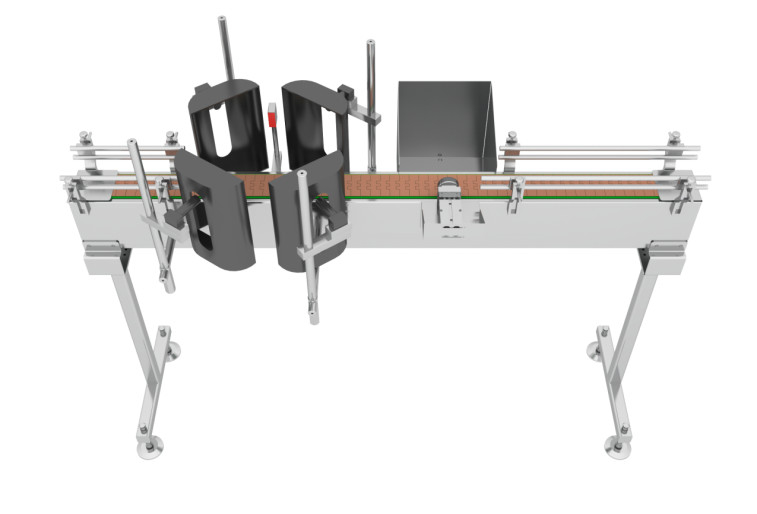 20 Botol/Min Mesin label botol bulat Inkjet Coding Botol Cap Visual Inspection System