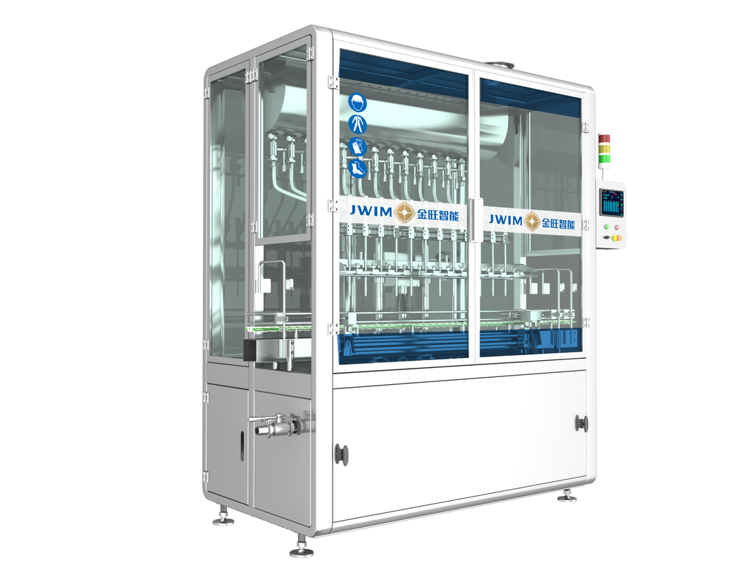 CDP-12AJ Mesin Pengisi Pestisida Mikro-Komputer dengan Kontrol PLC Baja Tahan Karat SUS304 dan Sistem Penimbangan Elektronik