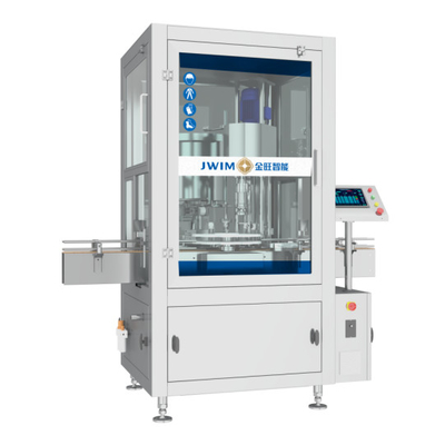 2000 Bph Otomatis Botol Rotary Otomatis Satu Kepala Sekrup Capping Mesin