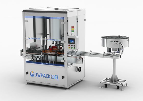 100 BPM Botol Mesin Rotary Capping Otomatis Botol Kaca Mengisi Dan Mesin Capping