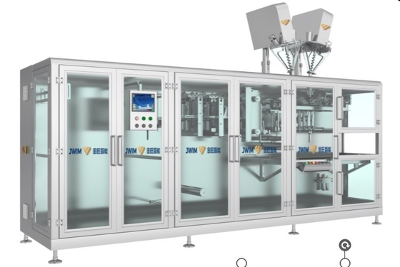 DXD-180D Otomatis Horizontal Pouch Packing Machine 5-200g Roll Film Packaging
